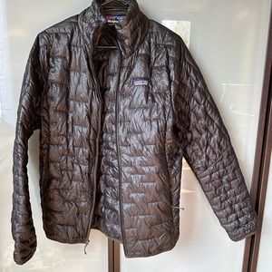 Patagonia Black Nano Puff Jacket - Large